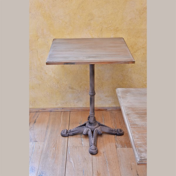 Bistrotische Vintage taupe-grau